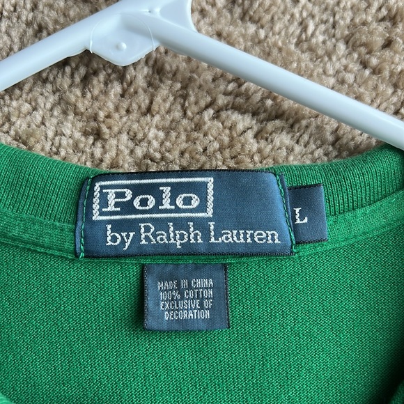 Ralph polo green polo, barely worn like new! - Picture 2 of 2